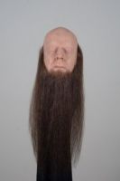 Beard, Dark brown,  40 cm / 16"